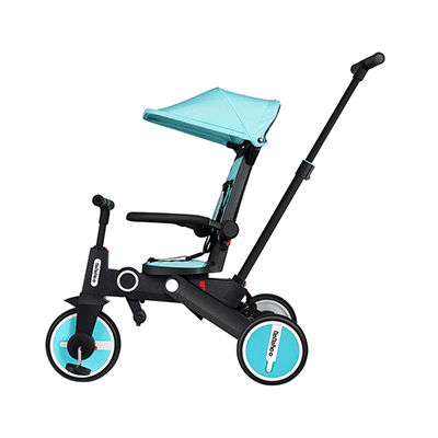 Детский трехколесный велосипед-трансформер Xiaomi Bebehoo Multifunctional Children's Tricycle Standard Blue (SL-168)