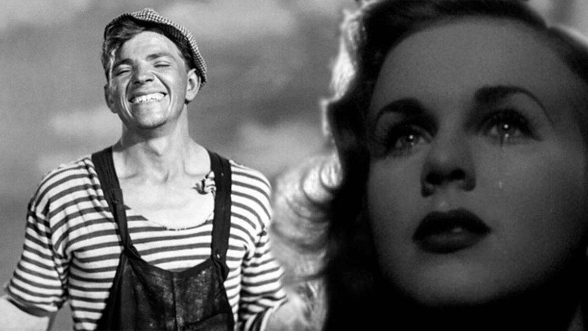 Петр Алейников и Дина Дурбин. 