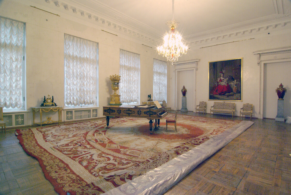 Угловая гостиная, 1997 год. Фото: ГМЗ «Царское Село»