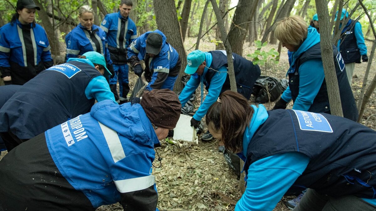     Предприятие провело большой субботник на берегу Иртыша в парке «Зеленый остров».