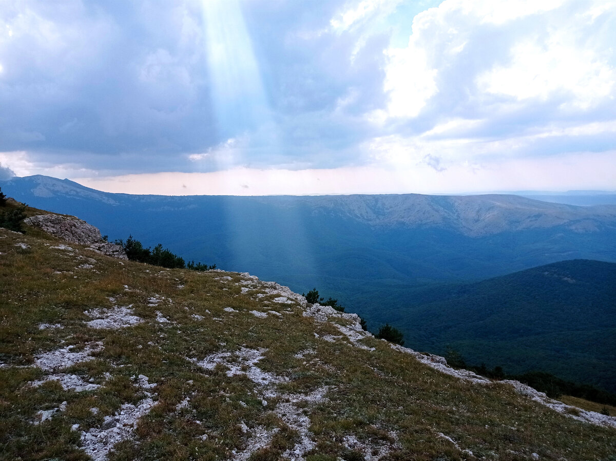 На плато Демерджи-яйла