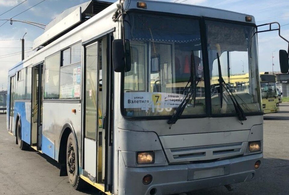     Троллейбус  пресс-службы администрации Барнаула