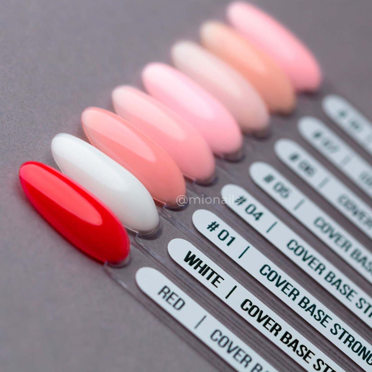 Камуфлирующие базы от MIO Nails