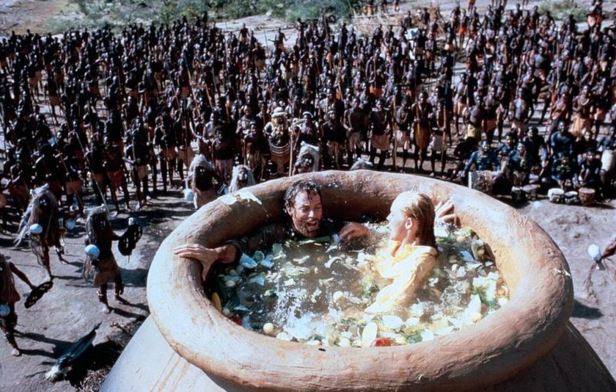 Кадр из фильма "Копи царя Соломона" (1985)