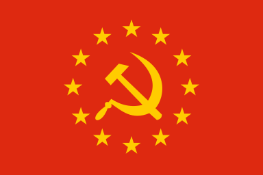 Флаг Коммунистического Европейкого Союза
