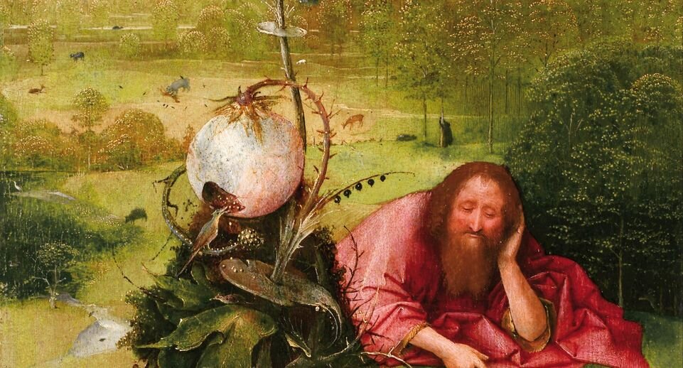 «Святой Иоанн Креститель в пустыне», Иероним Босх📷
