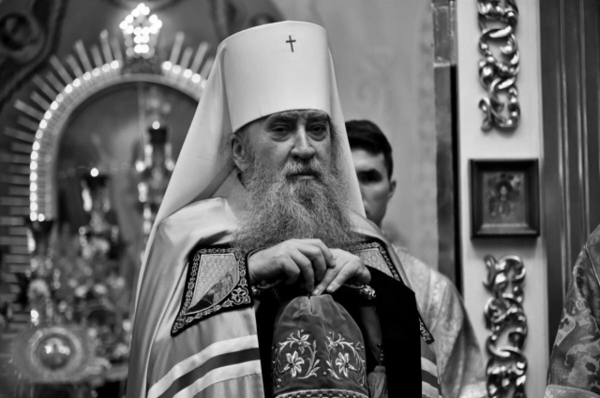    9 дней прошло с момента кончины митрополита Оренбургского и Саракташского Вениамина.
