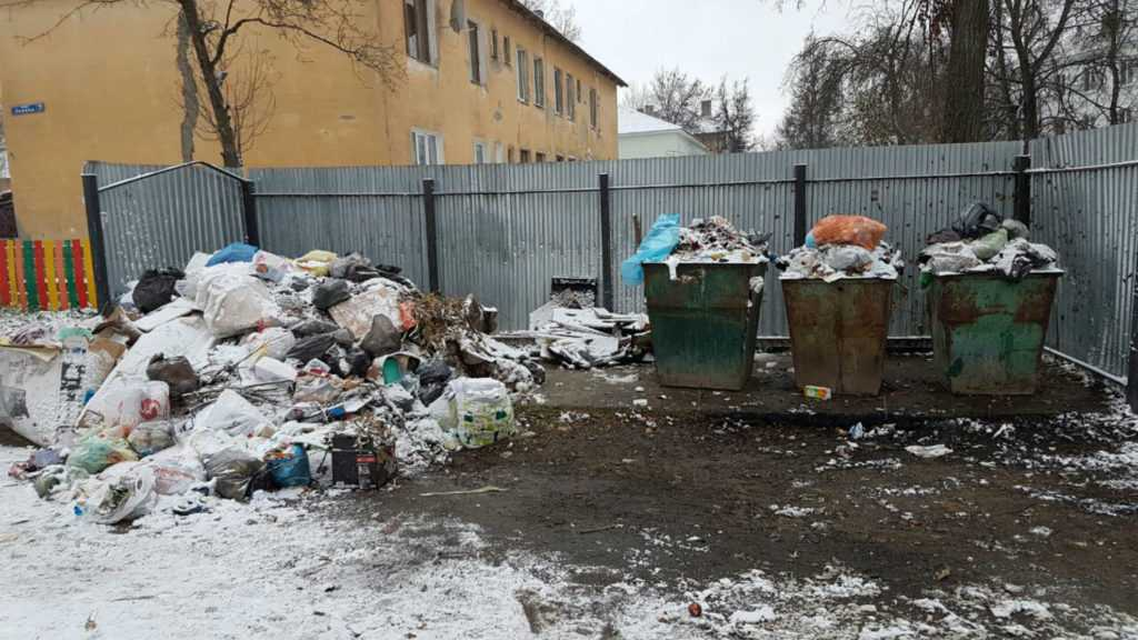 Мусорный коллапс в Челябинске