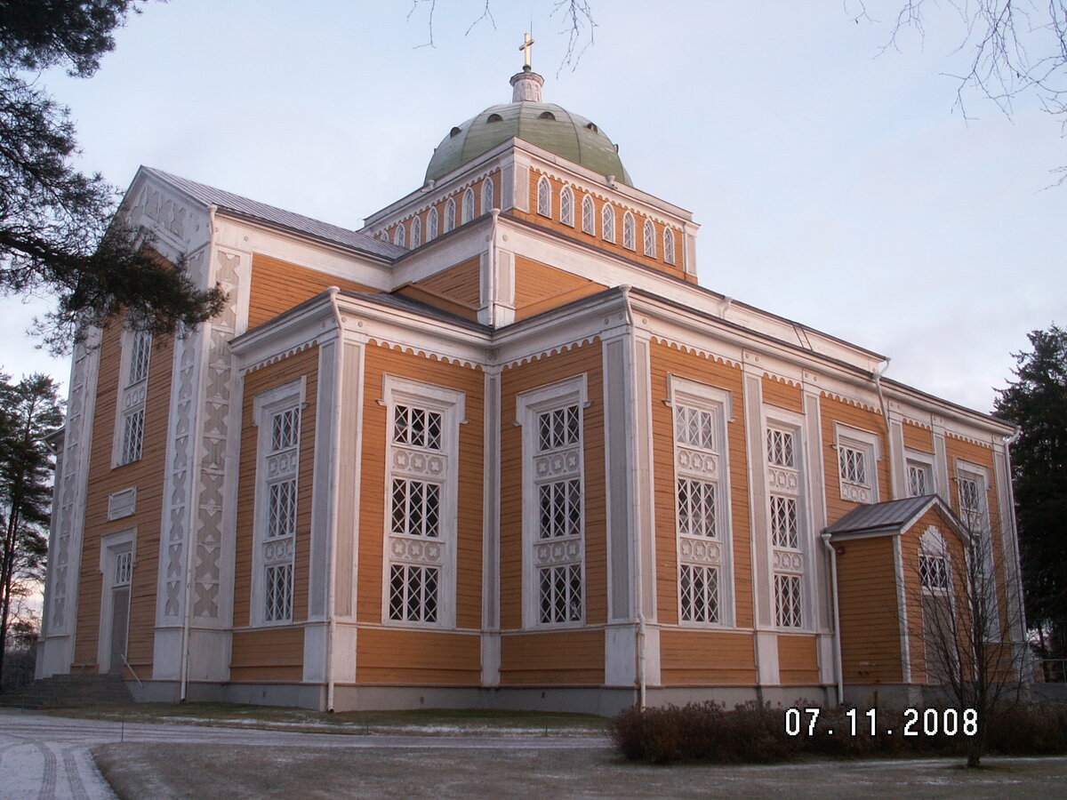 Керимяки. Восточная Финляндия. Евангелическо-лютеранская церковь.