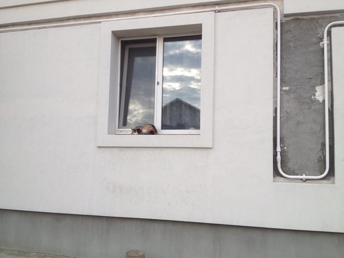 фото автора Александр Дедюхин. На фотографии видно примыкание нового слоя утепления по верх старого.