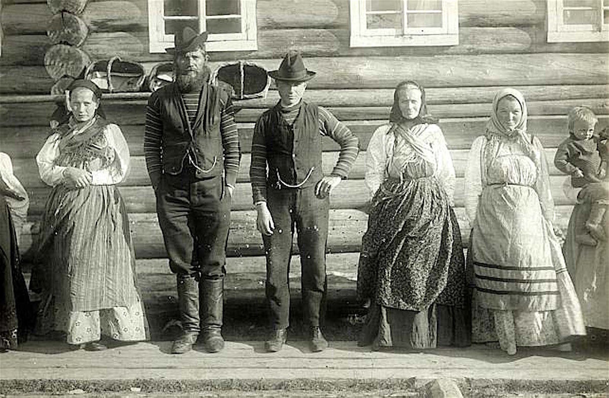 Крестьяне Архангельской губернии, 1890