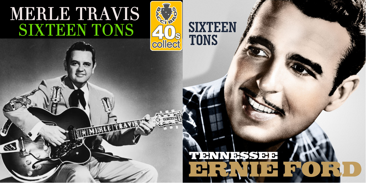 Мерл Тревис и Эрни "Теннесси" Форд. Фото из открытых источников интернета.