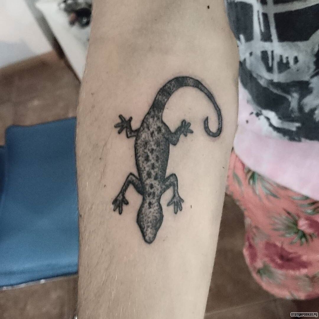 Значение татуировки ящерица