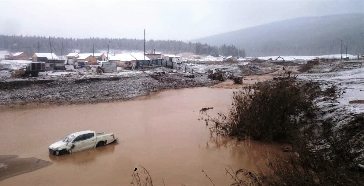 Прорыв дамбы.