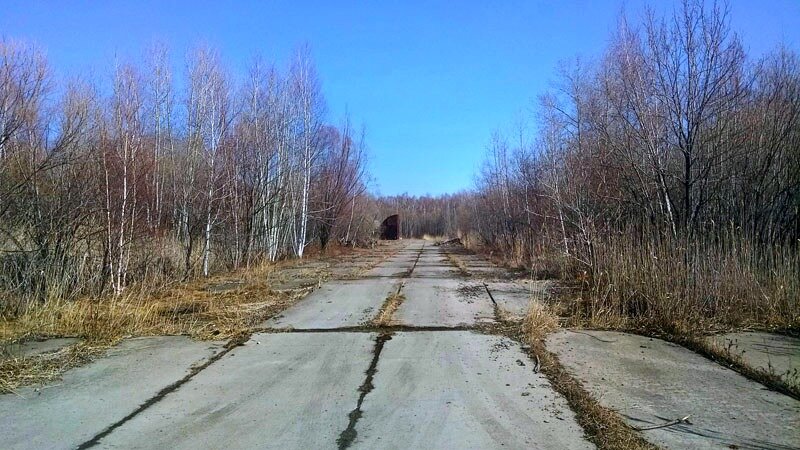 Заброшенный военный аэродром 