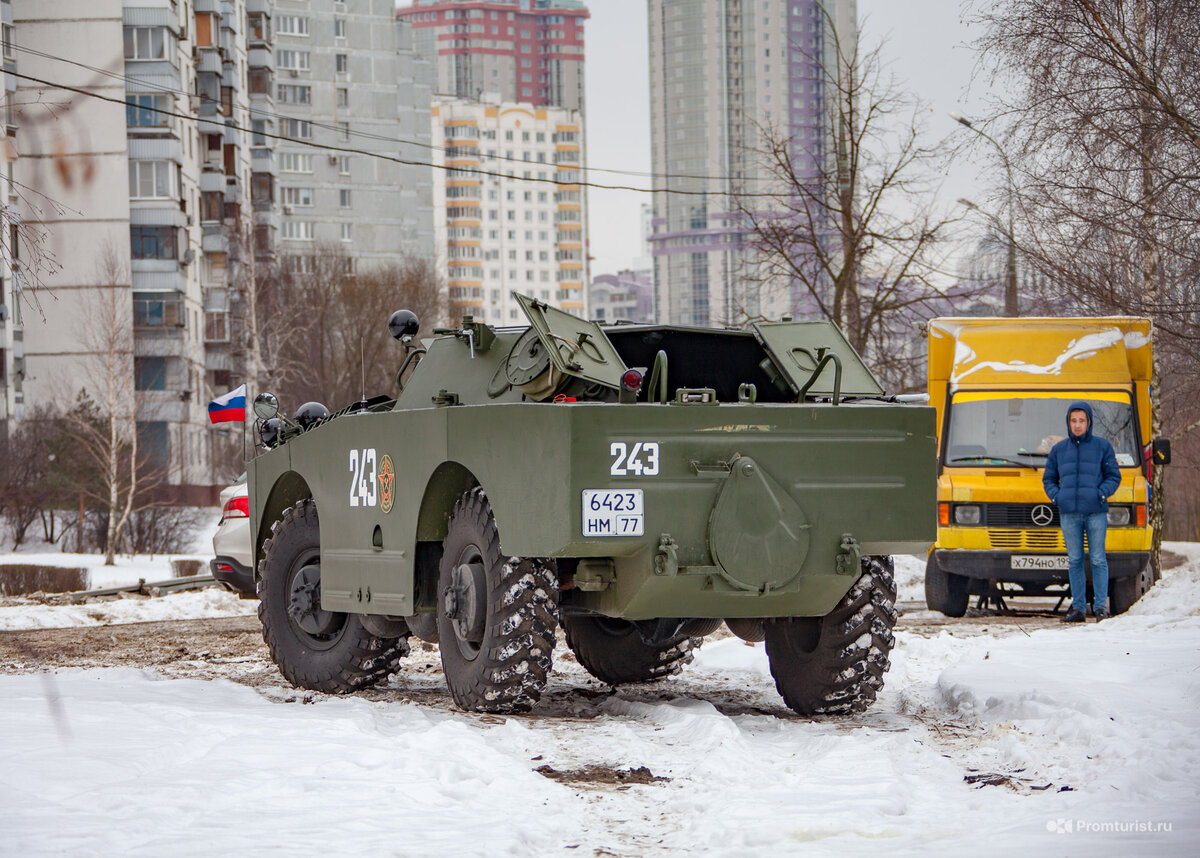 Покатался на БРДМ-1 по городу и понял простую вещь. Мужики были правы, а может и нет ??️‍♂️?