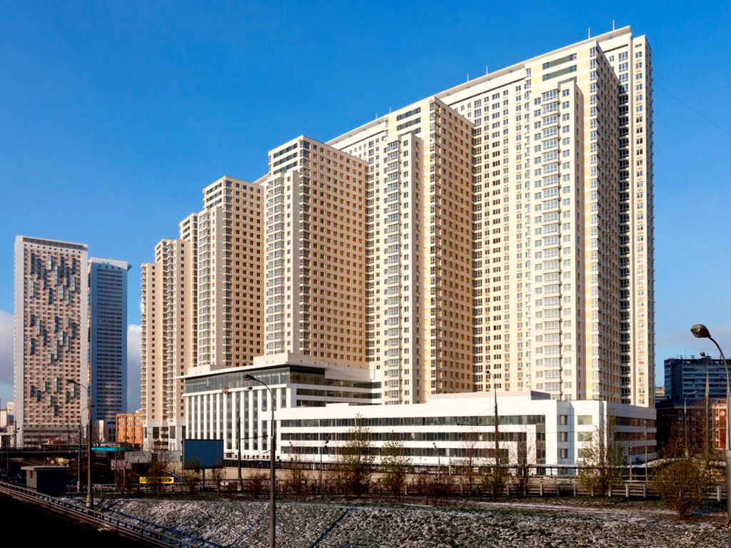 Вид на Дом на Беговой. 