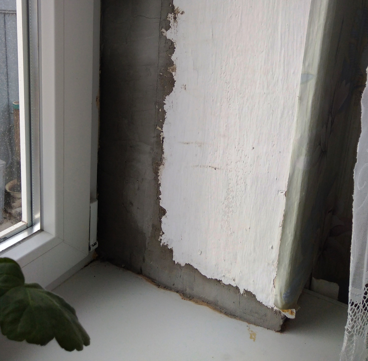 Вот что у меня получилось после работы шпателем