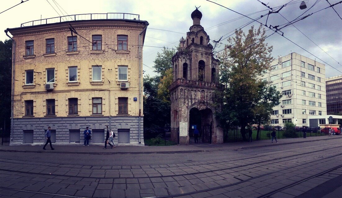 Бауманская красивые места для