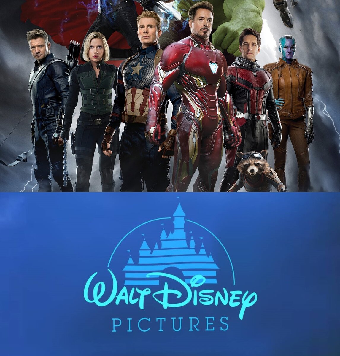 Мстители 4. Постер к фильму. Логотип Дисней. Фото из открытых источников.