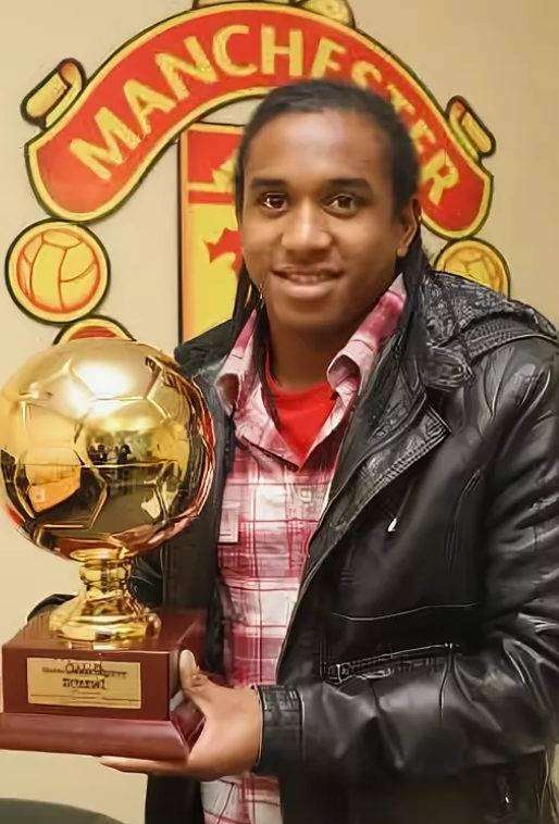 Андерсон с наградой  European Golden Boy