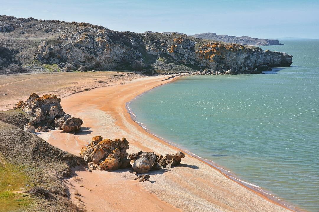 Крым Керчь Генеральские пляжи