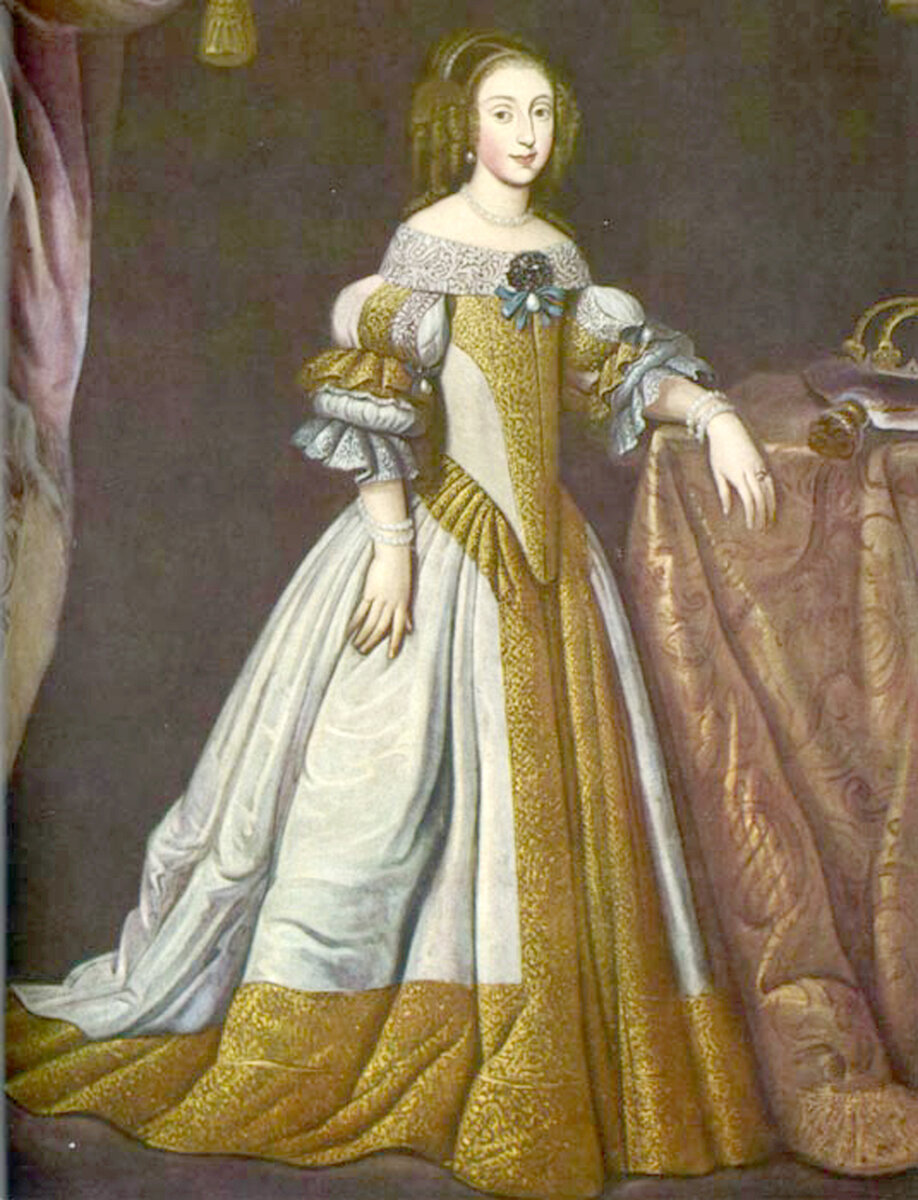  Цэцылія Рэната Габсбург (1611-1644), дачка імператара Фердынанда II. Дзяржаўны замак у Рых, невядомы мастак.