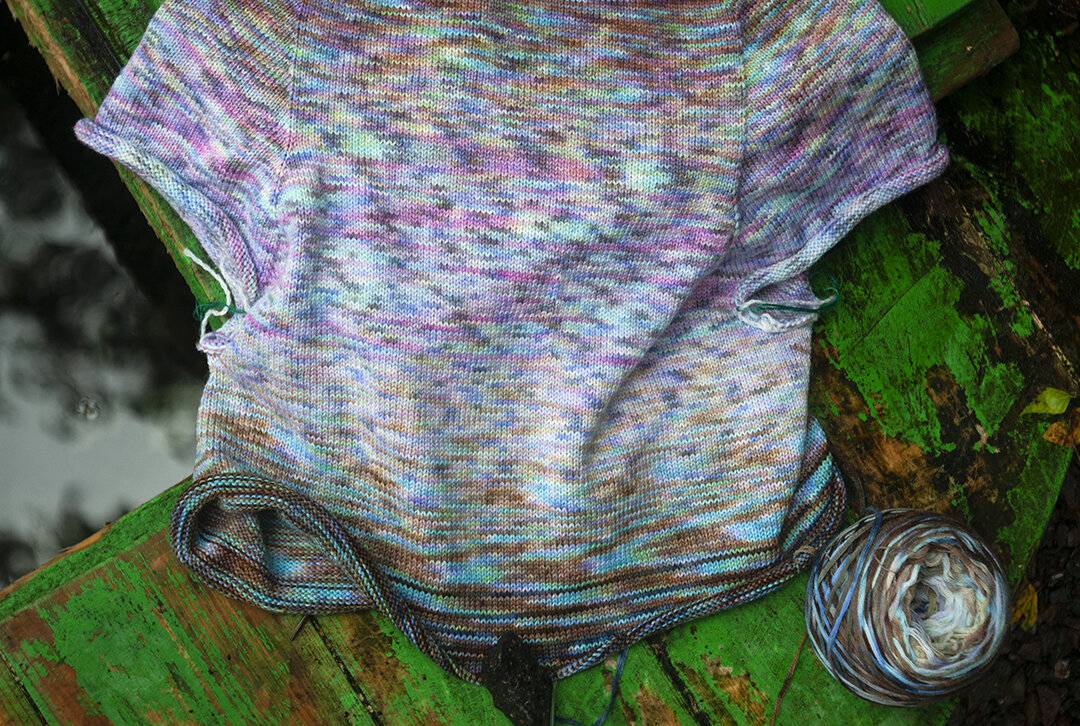 Выделенные подрезы при вязании Сверху вниз