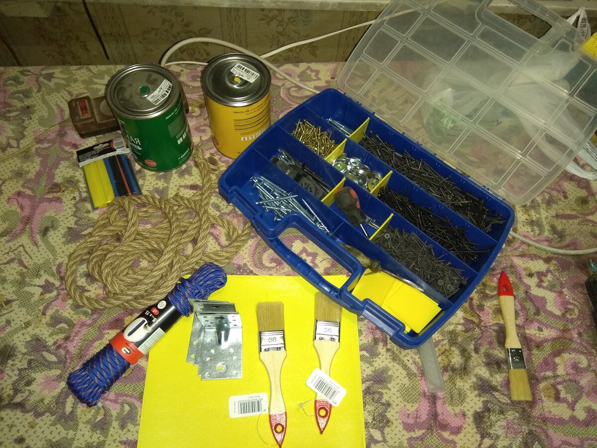 Мелочевка для изготовления шведской стенки