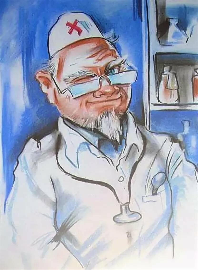 Детские рисунки про врачей и медицину