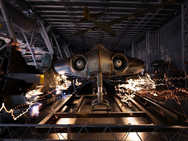 Бескрылый Horten Ho 229 V3 (фото из сети)