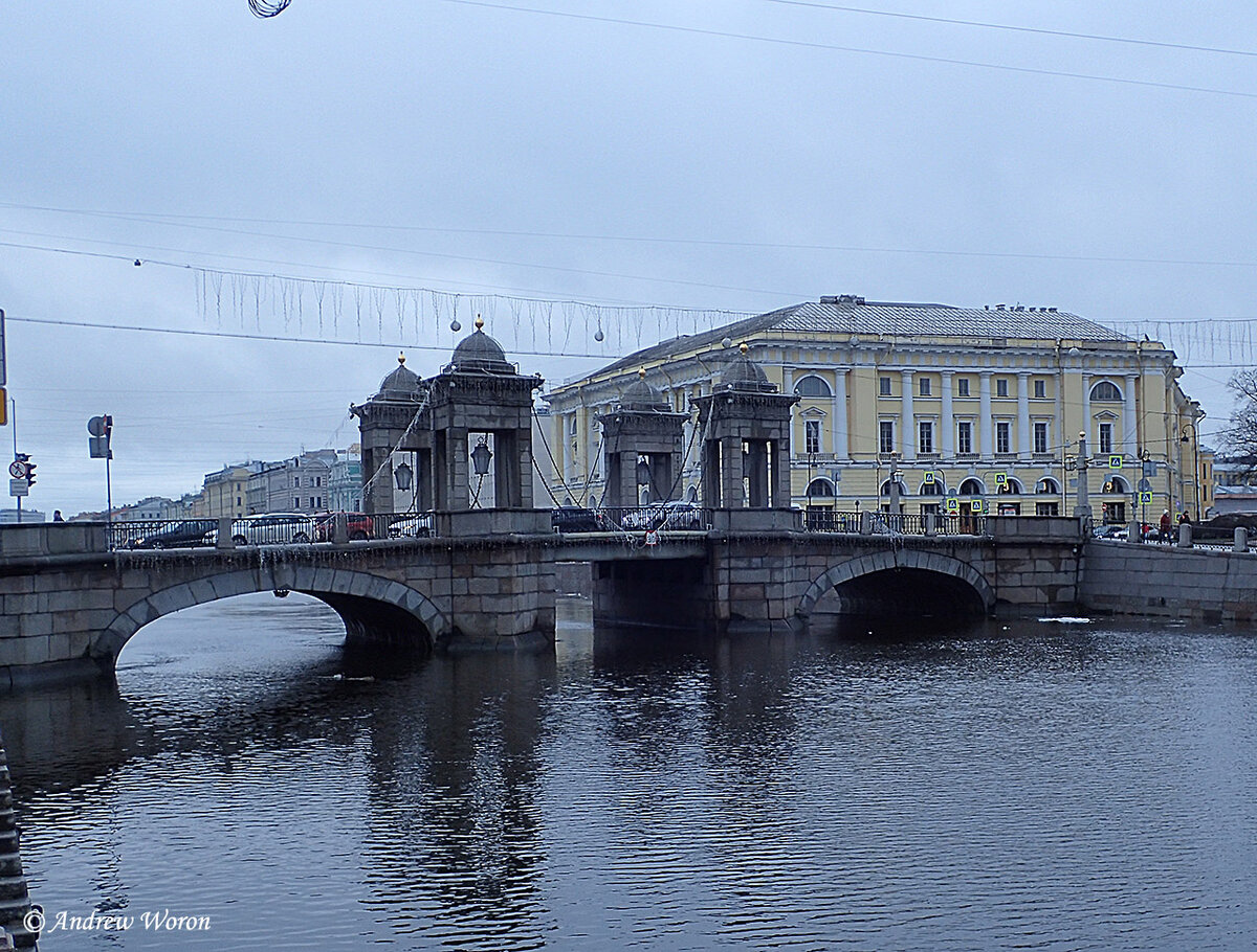 ломоносовский мост в санкт петербурге