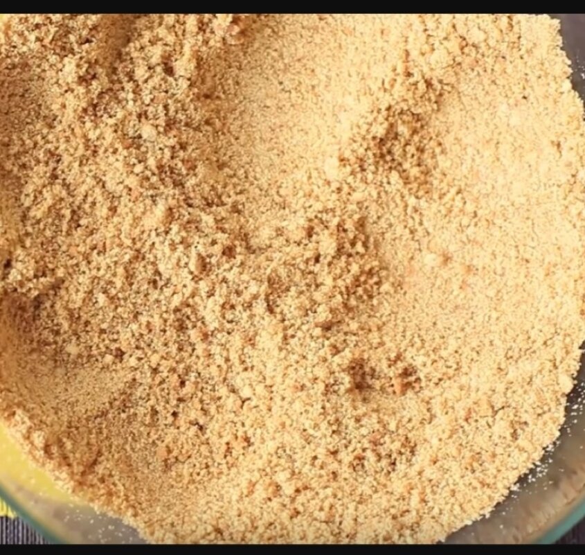 Размельчаем печенье