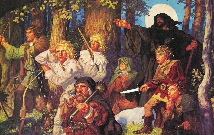 Иллюстрация к книге "Sword of Shannara", источник pinterest.com