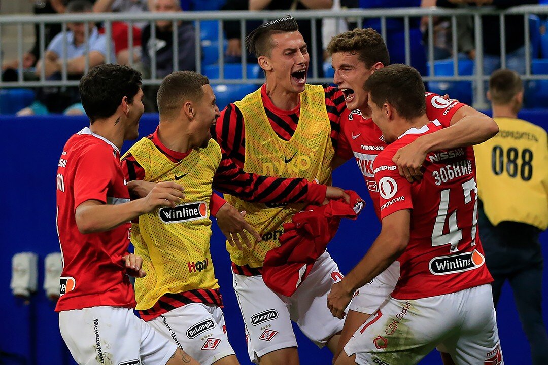 игроки Спартака