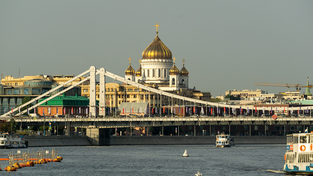 Речная прогулка по Москва-реке