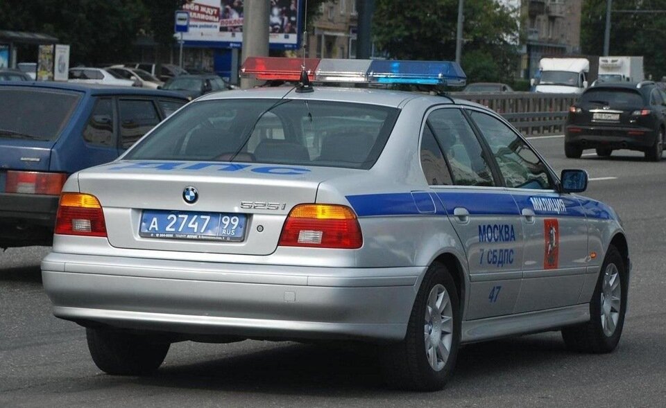 BMW 5 E39 на страже порядка