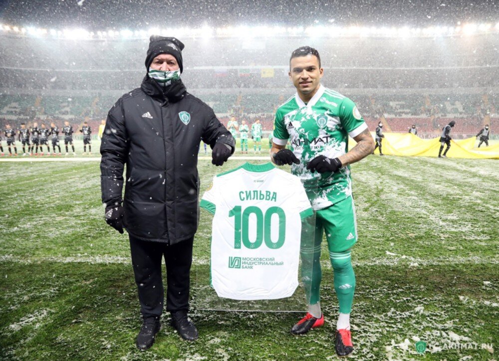 Футболист «Ахмата» Исмаэл Сильва (fc-akhmat.ru)