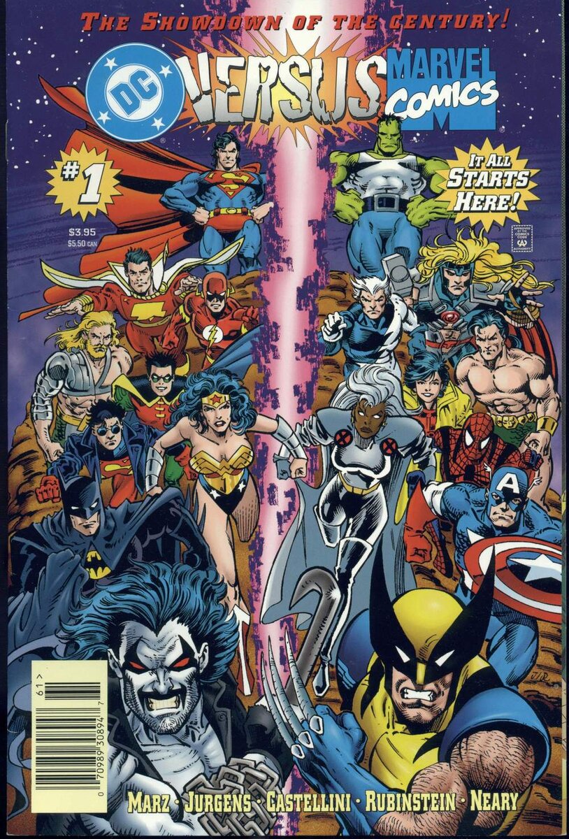 «DC versus Marvel» #1
