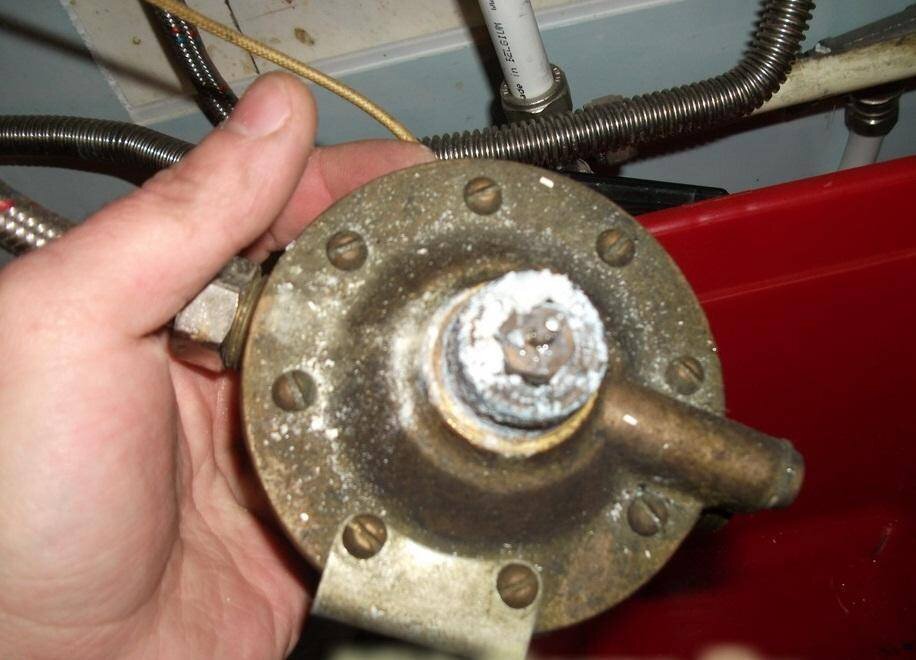 Накипь в газовой колонке