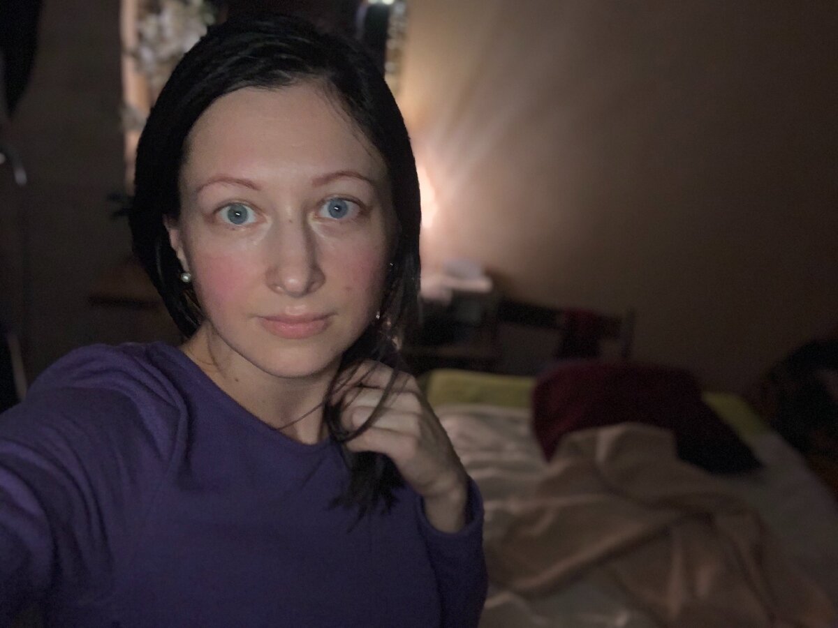 После массажа