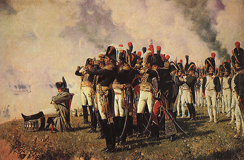 Наполеон на Бородинском поле. Источник: wikipedia.org