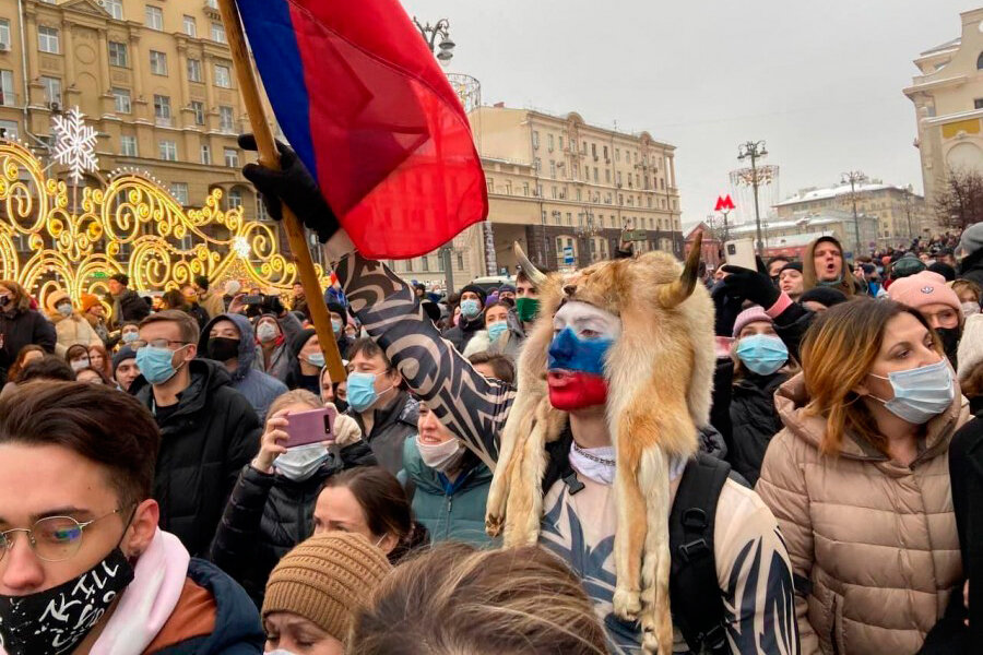 Митинг в Москве