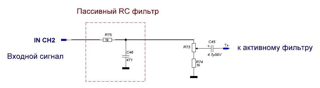 Простой активный НЧ фильтр для сабвуфера со всеми необ­ходи­мы­ми регулировками