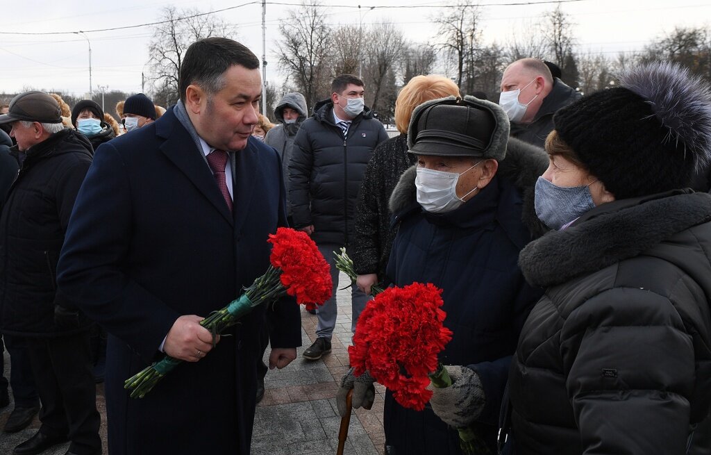 В Твери отмечают 78-летие победы под Сталинградом