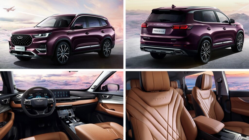 Экстерьер и интерьер нового Tiggo 8 Pro.