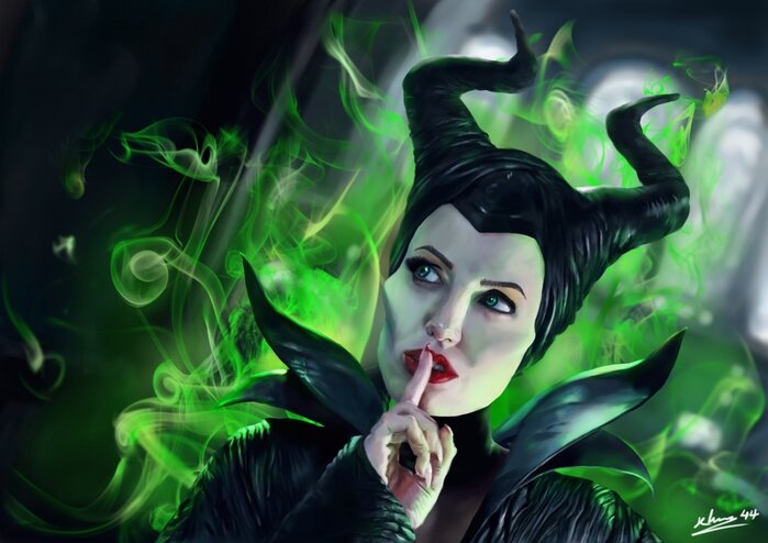 Малефисента: фан-арт, источник: Яндекс картинки