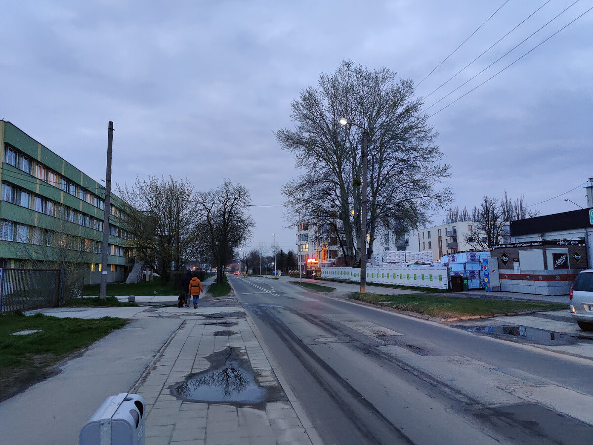 Вид, который открывается с этой остановки.