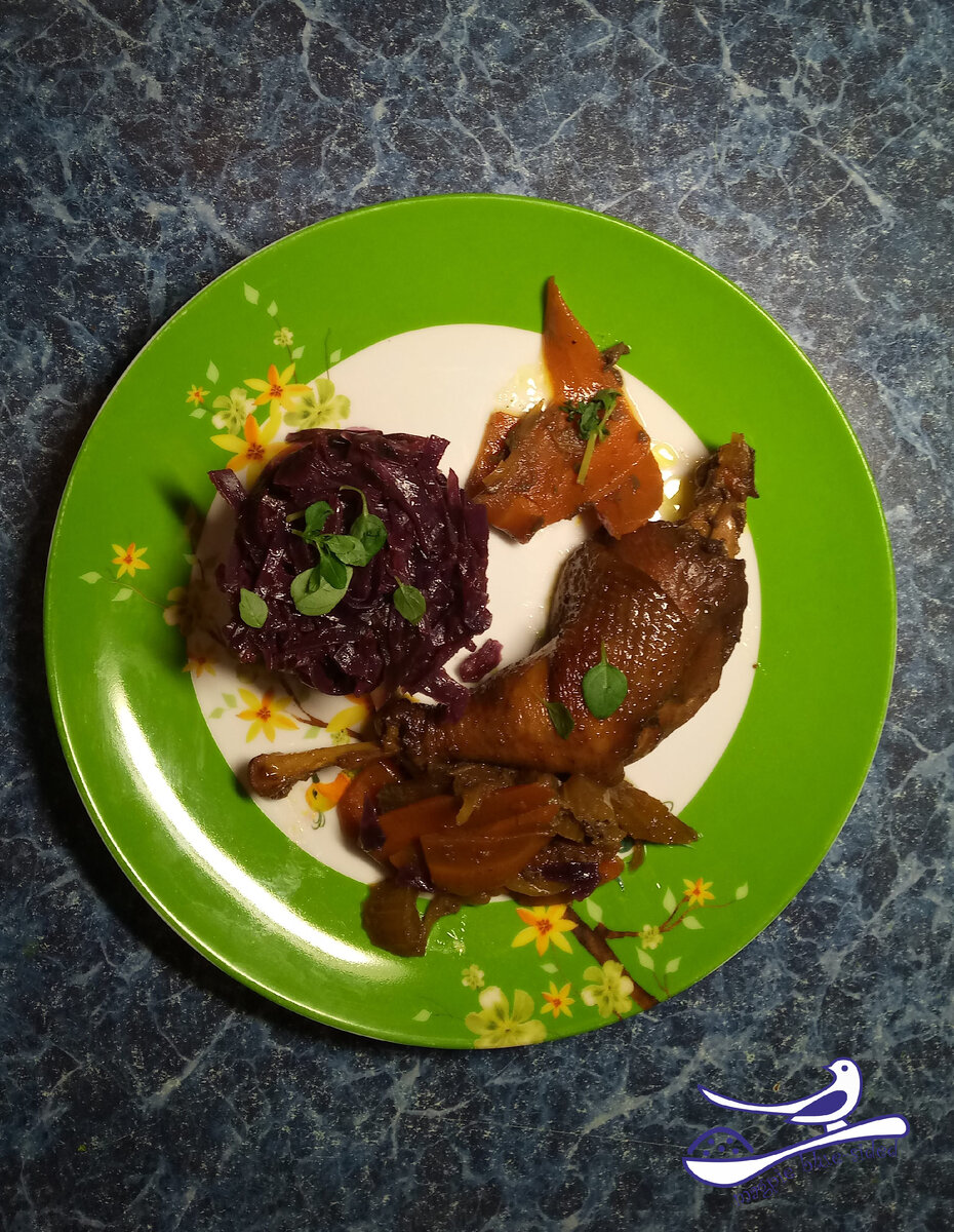 #петух_в_вине #сорокасинебокая