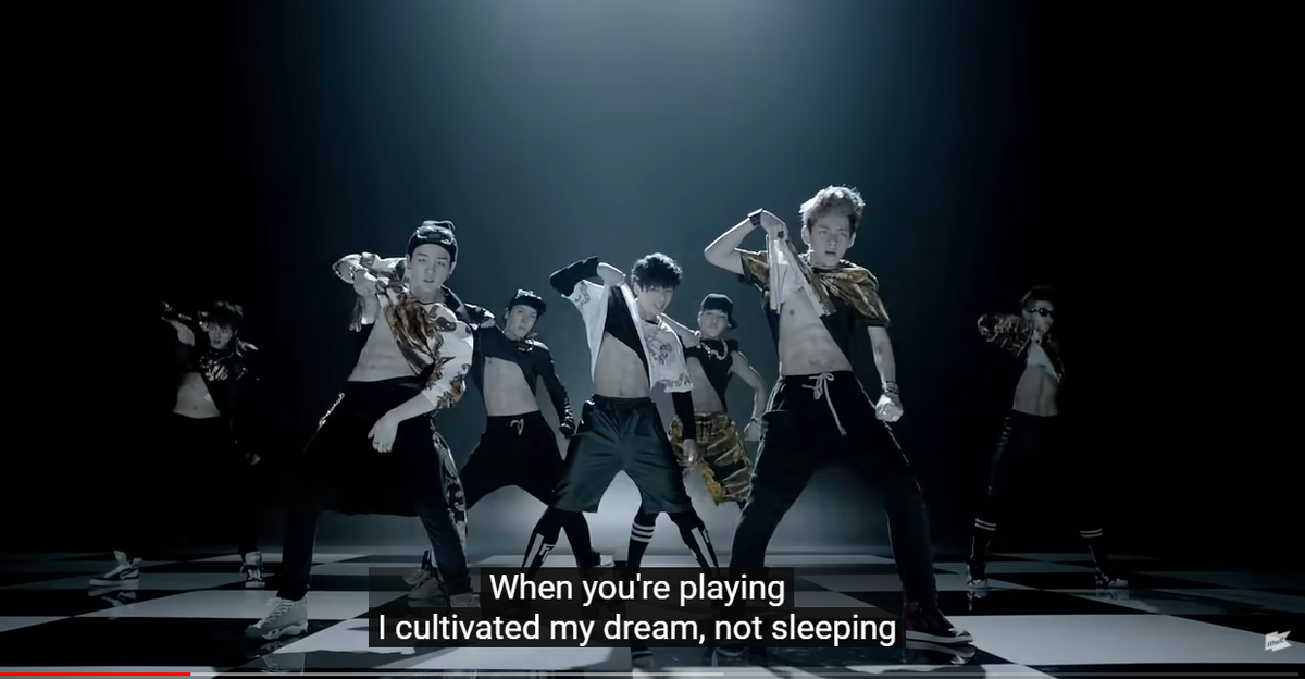 Кадр из клипа BTS - No More Dreams